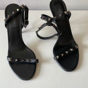 Valentino Rock stud heeled sandals